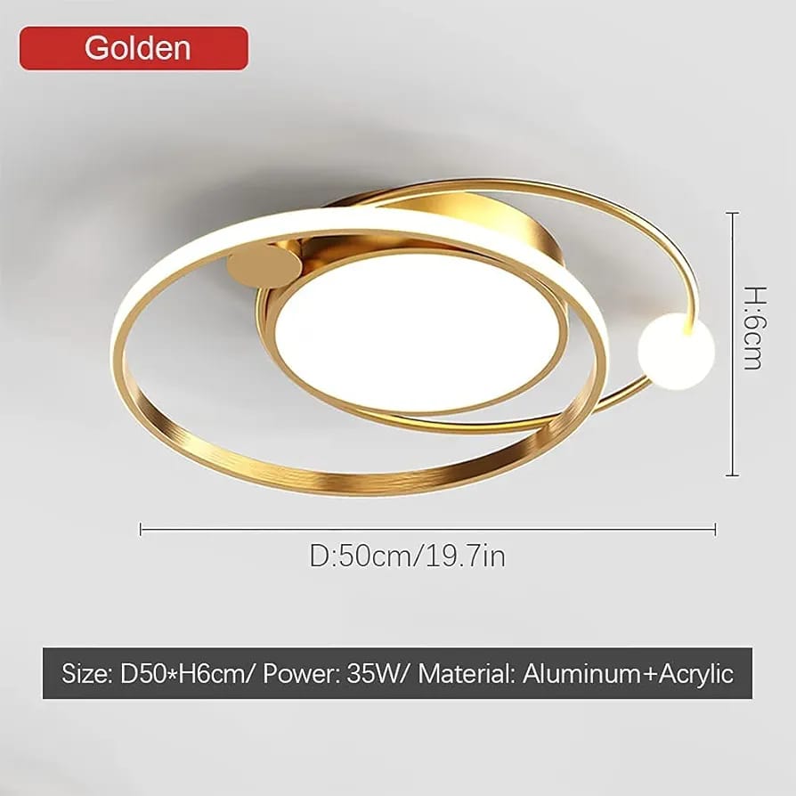 Luminária de Teto Solar Luxury